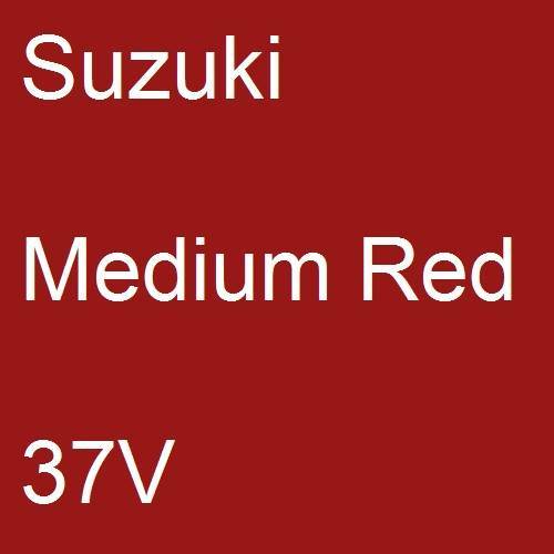 Suzuki, Medium Red, 37V.